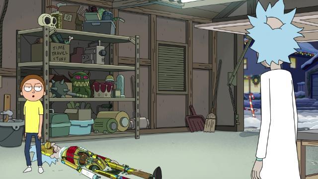 Ricktional Mortpoon's Rickmas Mortcation - 10 серия, 6 сезона, сериала Рик и Морти (2013)
