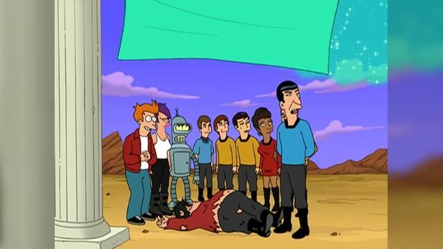 Roswell That Ends Well - 1 серия, 4 сезона, сериала Футурама (1999)