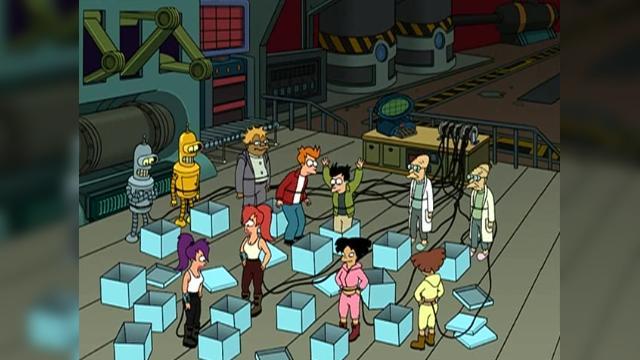The Farnsworth Parabox - 10 серия, 5 сезона, сериала Футурама (1999)