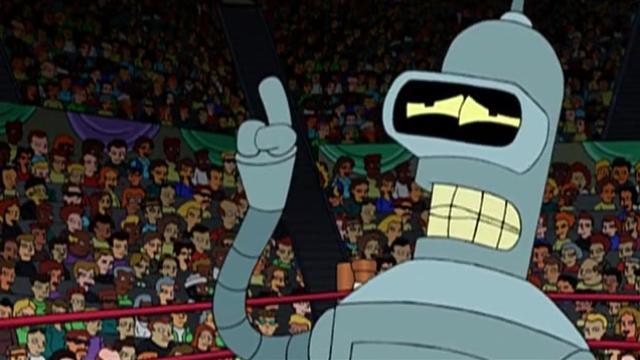 Raging Bender - 12 серия, 2 сезона, сериала Футурама (1999)