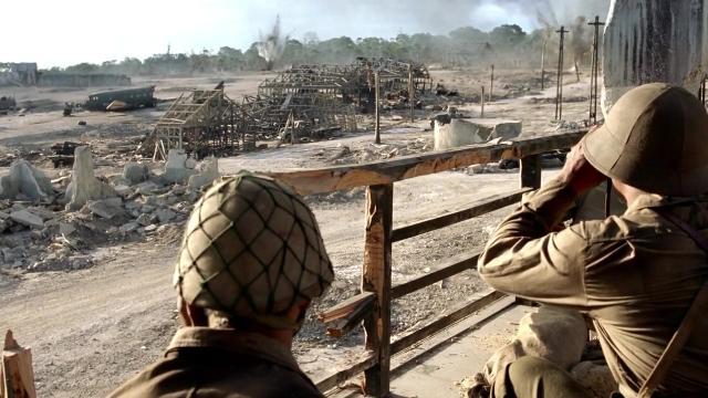 Peleliu Airfield - 6 серия, 1 сезона, сериала Тихий океан (2010)