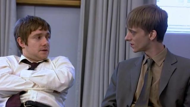 Training - 4 серия, 1 сезона, сериала Офис (2001)