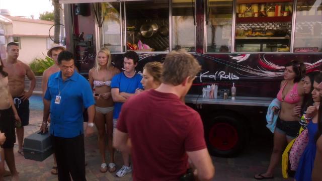 Food Fight - 5 серия, 3 сезона, сериала Пляжный коп (2010)