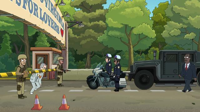 Air Force Wong - 3 серия, 7 сезона, сериала Рик и Морти (2013)