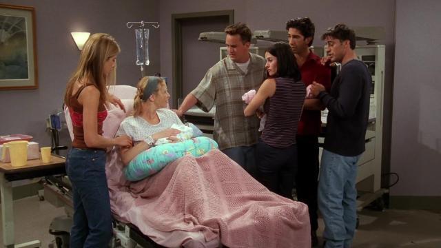 Эпизод с Тройней (Эпизод сотый) - 3 серия, 5 сезона, сериала Друзья (1994)