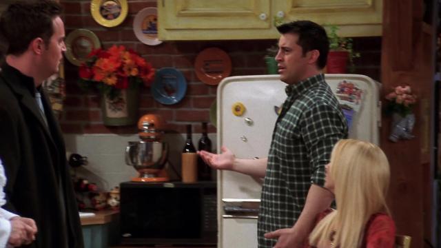 Эпизод, в котором Чендлер пойман - 10 серия, 10 сезона, сериала Друзья (1994)