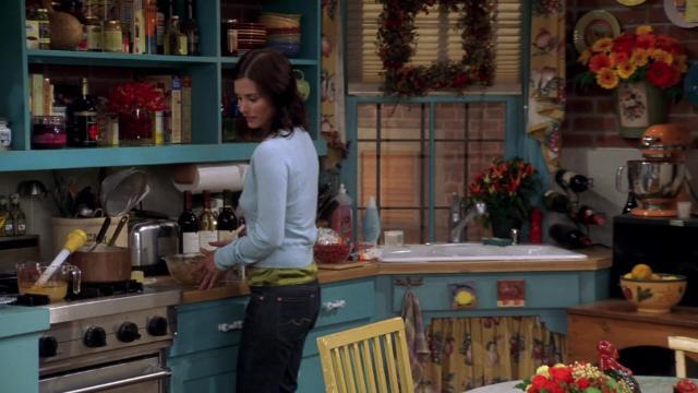 Эпизод с запоздавшим днем благодарения - 8 серия, 10 сезона, сериала Друзья (1994)