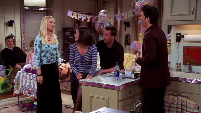 Эпизод с тортом - 4 серия, 10 сезона, сериала Друзья (1994)