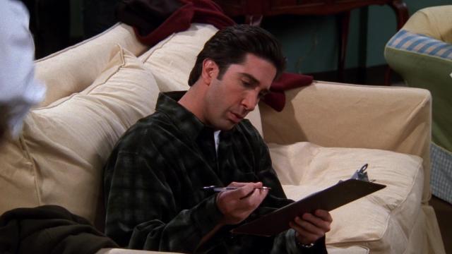 Эпизод с Полицейским - 16 серия, 5 сезона, сериала Друзья (1994)