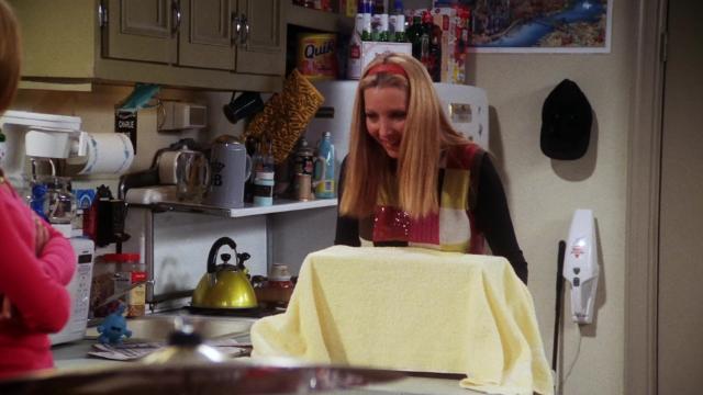 Эпизод с Рождественским Броненосцем - 10 серия, 7 сезона, сериала Друзья (1994)