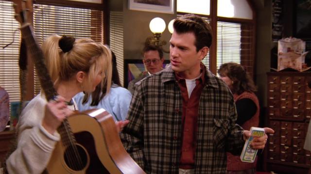 Эпизод после Суперкубка, Часть 1 - 12 серия, 2 сезона, сериала Друзья (1994)