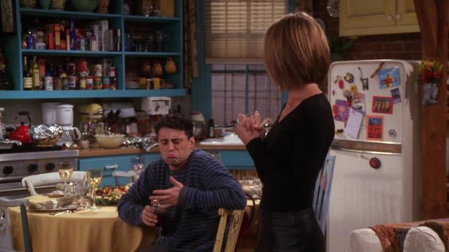 Эпизод, в котором выясняется, что Чендлер не любит собак - 8 серия, 7 сезона, сериала Друзья (1994)