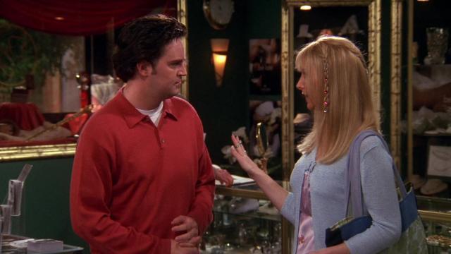 Эпизод с кольцом - 23 серия, 6 сезона, сериала Друзья (1994)