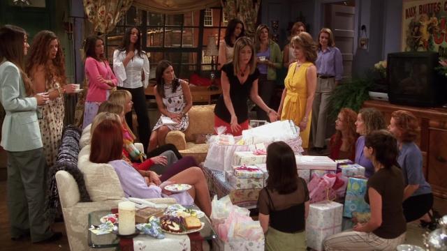 Эпизод с вечеринкой, посвященной ребенку - 20 серия, 8 сезона, сериала Друзья (1994)