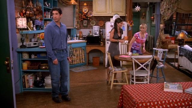 Эпизод, где Рэйчел опаздывает - 22 серия, 8 сезона, сериала Друзья (1994)