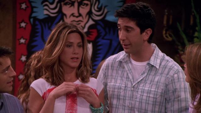 Эпизод с интервью Джо - 19 серия, 8 сезона, сериала Друзья (1994)
