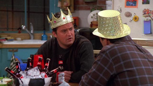 Эпизод со стриптизершей - 8 серия, 8 сезона, сериала Друзья (1994)