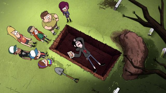 Бог любви - 9 серия, 2 сезона, сериала Гравити Фолз (2012)