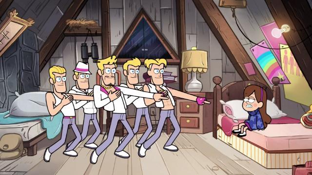 Сумасшедший концерт - 17 серия, 1 сезона, сериала Гравити Фолз (2012)