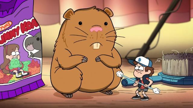 Маленький Диппер - 11 серия, 1 сезона, сериала Гравити Фолз (2012)