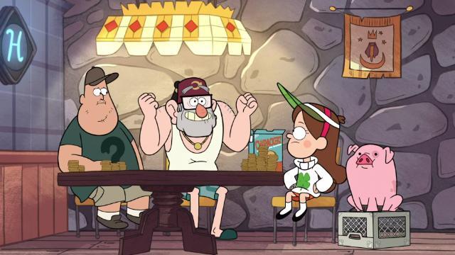 Бой истребителей - 10 серия, 1 сезона, сериала Гравити Фолз (2012)