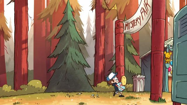 Свинья путешественника во времени - 9 серия, 1 сезона, сериала Гравити Фолз (2012)