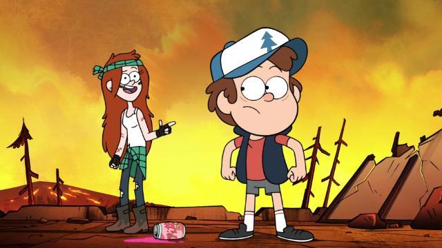 Странногеддон (1) - 18 серия, 2 сезона, сериала Гравити Фолз (2012)