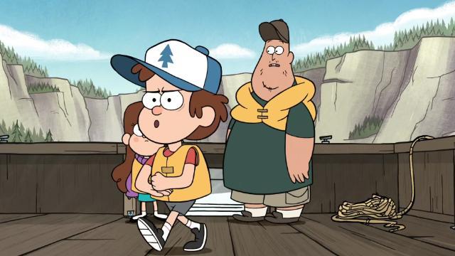 Легенда о Живогрызе - 2 серия, 1 сезона, сериала Гравити Фолз (2012)