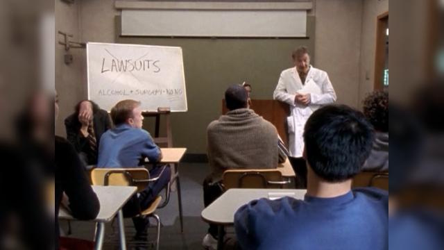 Мой первый день - 1 серия, 1 сезона, сериала Клиника (2001)