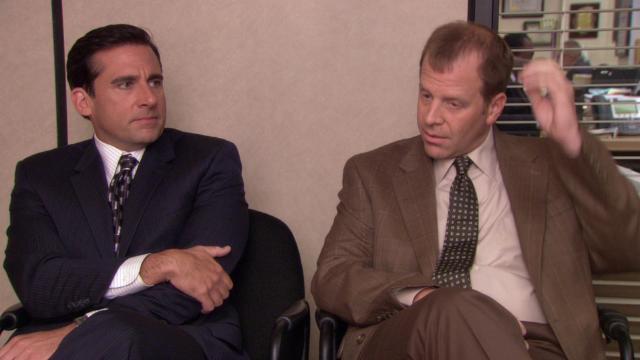 Frame Toby - 9 серия, 5 сезона, сериала Офис (2005)