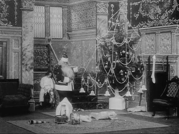Фильм Девочка, которая не верила в Санта Клауса (1907)