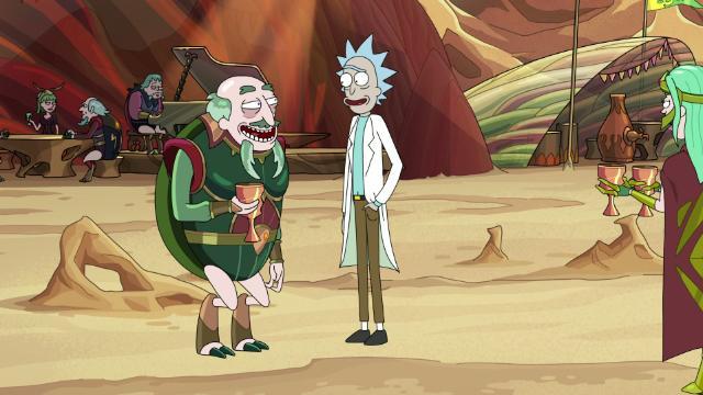 Hot Rick - 10 серия, 8 сезона, сериала Рик и Морти (2013)