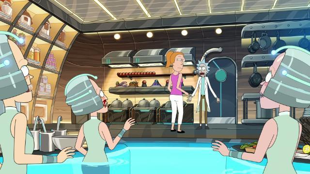 Morty Daddy - 9 серия, 8 сезона, сериала Рик и Морти (2013)