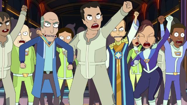 Cyro Mort a Rickver - 5 серия, 8 сезона, сериала Рик и Морти (2013)